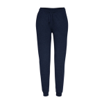 Pantalon de sport pour femme en coton et polyester 280 g/m² Roly couleur bleu marine