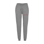 Pantalon de sport pour femme en coton et polyester 280 g/m² Roly couleur gris clair chiné vue impression sérigraphique