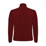 Polaire en polyester avec fermeture éclair 300 g/m² Roly couleur bordeaux deuxième vue arrière