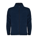 Polaire en polyester avec fermeture éclair 300 g/m² Roly couleur bleu marine