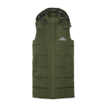 Gilet thermique matelassé en polyester avec capuche pour femme Roly couleur vert militaire