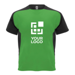 T-shirt de sport unisexe à manches courtes en polyester 140 g/m² Roly avec zone d'impression