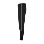 Survêtement bicolore unisexe en polyester 225 g/m² Roly Bicolor Unisex-Trainingsanzug aus Polyester, 225 g/m2 Roly couleur rouge troisième vue latérale