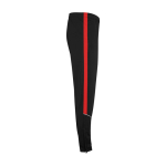Survêtement bicolore unisexe en polyester 225 g/m² Roly Bicolor Unisex-Trainingsanzug aus Polyester, 225 g/m2 Roly couleur rouge quatrième vue latéral