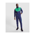 Survêtement bicolore unisexe en polyester 225 g/m² Roly Bicolor Unisex-Trainingsanzug aus Polyester, 225 g/m2 Roly couleur vert image nature morte
