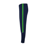 Survêtement bicolore unisexe en polyester 225 g/m² Roly Bicolor Unisex-Trainingsanzug aus Polyester, 225 g/m2 Roly couleur vert vue latérale