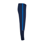 Survêtement bicolore unisexe en polyester 225 g/m² Roly Bicolor Unisex-Trainingsanzug aus Polyester, 225 g/m2 Roly couleur bleu roi quatrième vue latéral