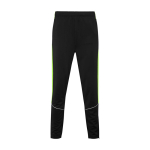Survêtement bicolore unisexe en polyester 225 g/m² Roly Bicolor Unisex-Trainingsanzug aus Polyester, 225 g/m2 Roly couleur vert lime deuxième vue frontale