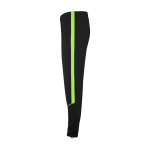 Survêtement bicolore unisexe en polyester 225 g/m² Roly Bicolor Unisex-Trainingsanzug aus Polyester, 225 g/m2 Roly couleur vert lime troisième vue latérale