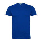 T-shirt à manches courtes en coton pour homme 165 g/m² Roly couleur bleu