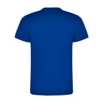 T-shirt à manches courtes en coton pour homme 165 g/m² Roly couleur bleu deuxième vue arrière