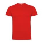 T-shirt à manches courtes en coton pour homme 165 g/m² Roly couleur rouge