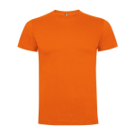 T-shirt à manches courtes en coton pour homme 165 g/m² Roly couleur orange