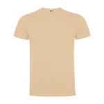 T-shirt à manches courtes en coton pour homme 165 g/m² Roly couleur beige