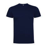 T-shirt à manches courtes en coton pour homme 165 g/m² Roly couleur bleu marine