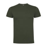 T-shirt à manches courtes en coton pour homme 165 g/m² Roly couleur vert foncé