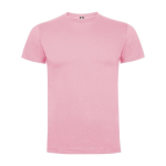 T-shirt à manches courtes en coton pour homme 165 g/m² Roly couleur rose clair 