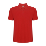 Polo homme en coton et polyester piqué 190 g/m2 Roly couleur rouge