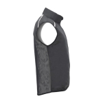 Gilet de course coupe-vent et respirant unisexe 70 g/m² Roly couleur noir deuxième vue latérale