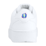 Chaussures unisexes blanches avec semelle en caoutchouc Roly Weiße Unisex-Sneaker mit Gummisohle, Roly couleur blanc