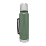 Bouteille Stanley Classic en acier inoxydable avec gobelet 1L couleur vert foncé deuxième vue arrière