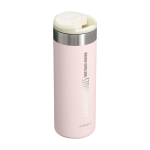 Gobelet thermique Stanley AeroLight™ en inox anti-fuite 470ml couleur rose clair  vue impression avec logo 2