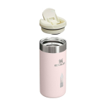 Gobelet thermique Stanley AeroLight™ en acier inoxydable 350ml couleur rose clair  vue impression avec logo 2