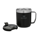 Tasse thermique en acier inoxydable et tritan Stanley Classic 350ml couleur noir