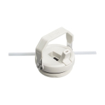 Gobelet thermique avec paille Stanley IceFlow™ en inox 890ml couleur blanc vue détail 1