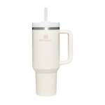 Gobelet Stanley Quencher H2.0 en acier avec couvercle FlowState™ 1,2L couleur sable