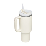 Gobelet Stanley Quencher H2.0 en acier avec couvercle FlowState™ 1,2L couleur sable deuxième vue