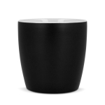 Tasse en céramique mate de 350 ml en plusieurs couleurs couleur noir quatrière vue