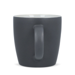 Tasse en céramique mate de 350 ml en plusieurs couleurs couleur gris troisième vue