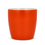 Tasse en céramique mate de 350 ml en plusieurs couleurs couleur orange quatrière vue