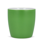 Tasse en céramique mate de 350 ml en plusieurs couleurs couleur vert lime quatrière vue