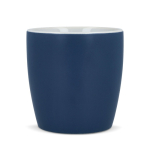 Tasse en céramique mate de 350 ml en plusieurs couleurs couleur bleu foncé quatrière vue