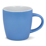 Tasse en céramique mate de 350 ml en plusieurs couleurs couleur bleu ciel