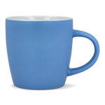 Tasse en céramique mate de 350 ml en plusieurs couleurs couleur bleu ciel deuxième vue