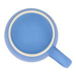 Tasse en céramique mate de 350 ml en plusieurs couleurs couleur bleu ciel sixième vue