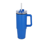 Gobelet en acier inoxydable compatible avec porte-gobelet 800ml couleur bleu