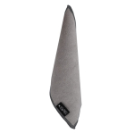 Chiffon de nettoyage lunettes ou écrans en microfibre RPET 13x18 cm couleur blanc sixième vue