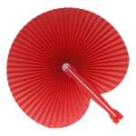 Eventail pliable et compact de différentes couleurs personnalisable couleur rouge