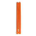 Eventail pliable et compact de différentes couleurs personnalisable couleur orange troisième vue