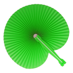 Eventail pliable et compact de différentes couleurs personnalisable couleur vert lime