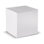 Cubo de notes de 840 feuilles lisses avec certification FSC 10x10x10cm couleur blanc