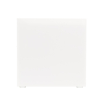 Bloc de notes 800 feuilles lisses FSC dans une boîte cube 10x10x10cm couleur blanc quatrière vue
