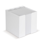 Bloc de notes 800 feuilles lisses FSC dans boîte avec compartiments couleur blanc