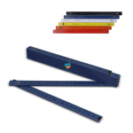 Règle en bois coloré pliable résistante aux chocs 2M