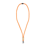 Lanière en RPET colorée avec détail en bambou en couleur couleur orange