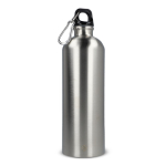 Bouteille en acier inoxydable recyclé de couleurs métalliques 750ml couleur blanc